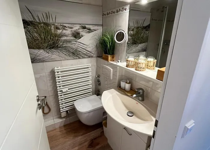 Terrassenhaus Whg 10 Wattbutze Mit Schwimmbad Апартаменты *